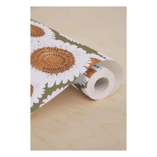 Rouleau de papier-peint Blanchette | Vert