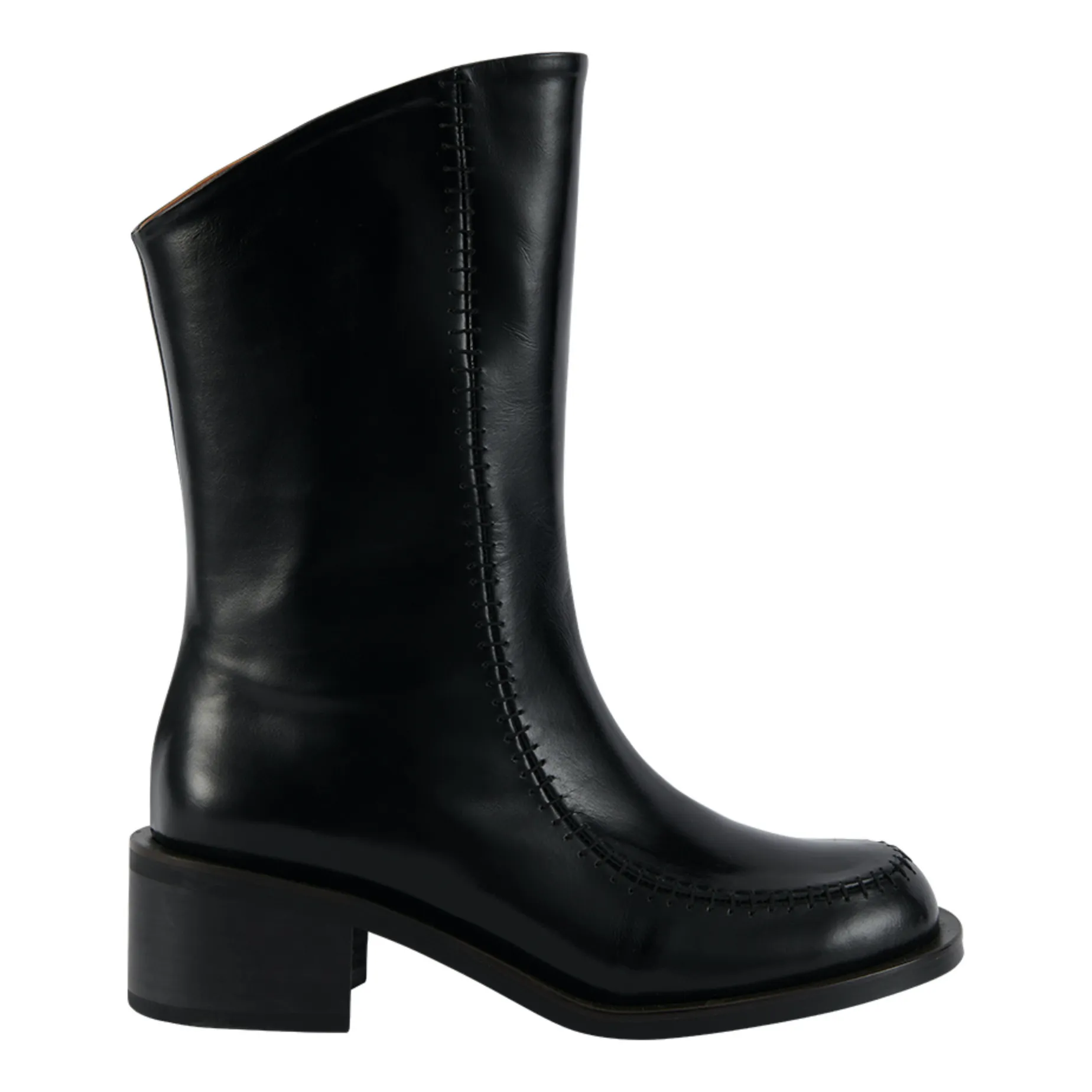 Reike Nen Black Mid-Height Boots