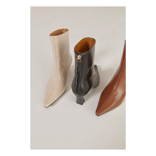 Botines con tacón | Caramelo