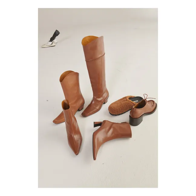 Botines con tacón | Caramelo