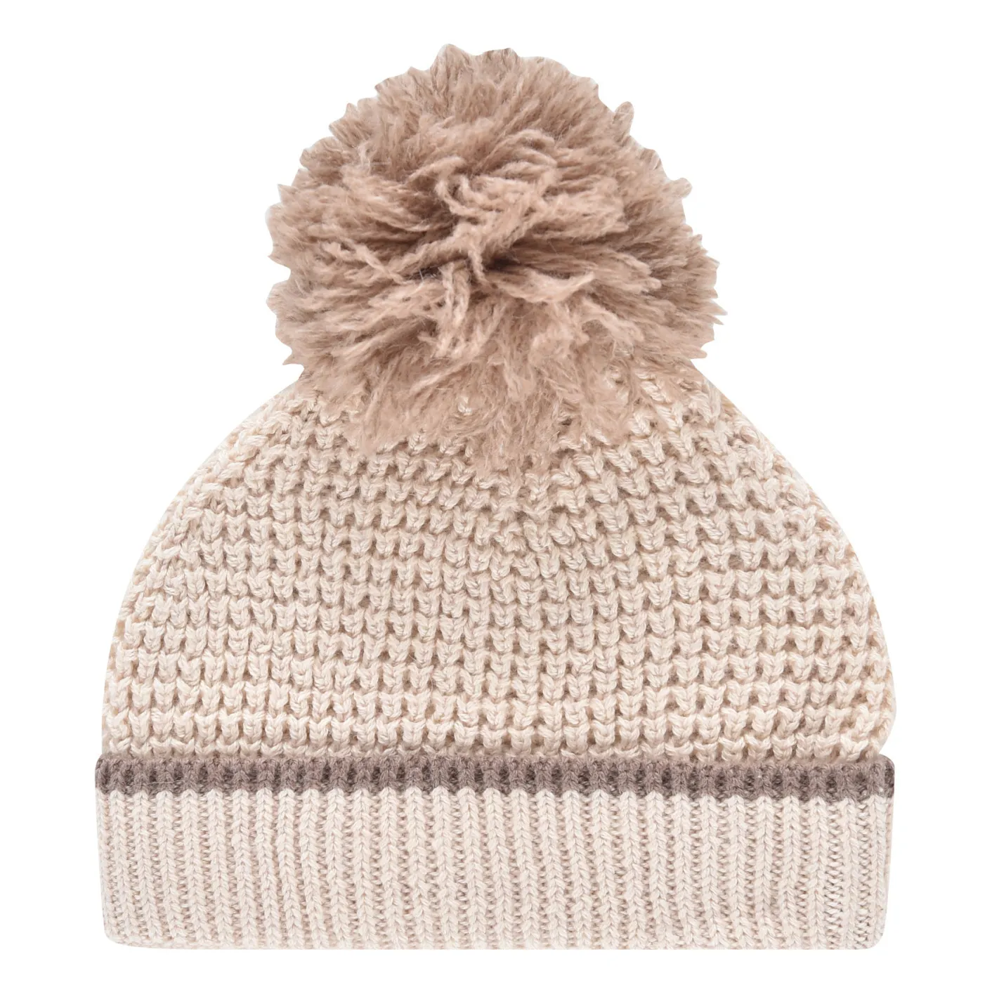 Louise Misha Ecru Sinbad Cotton And Cashmere Beanie