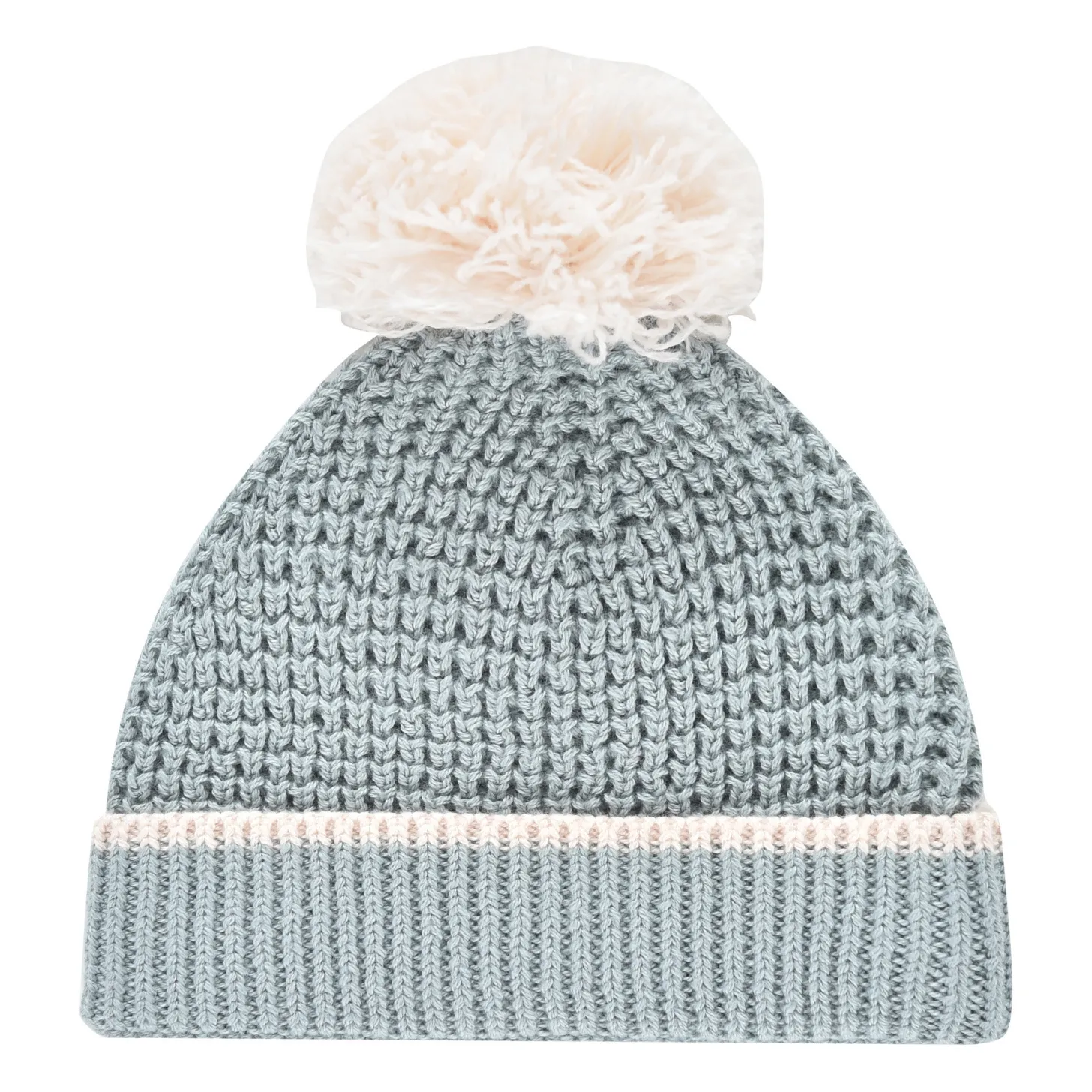 Louise Misha Blue Sinbad Cotton And Cashmere Beanie