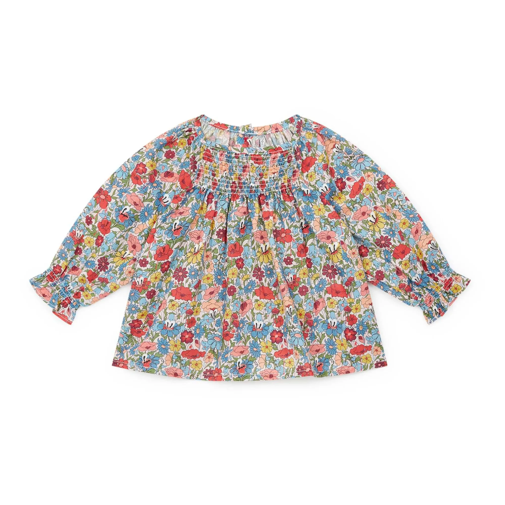 Bonton Blue Exclusive Liberty Flower Blouse