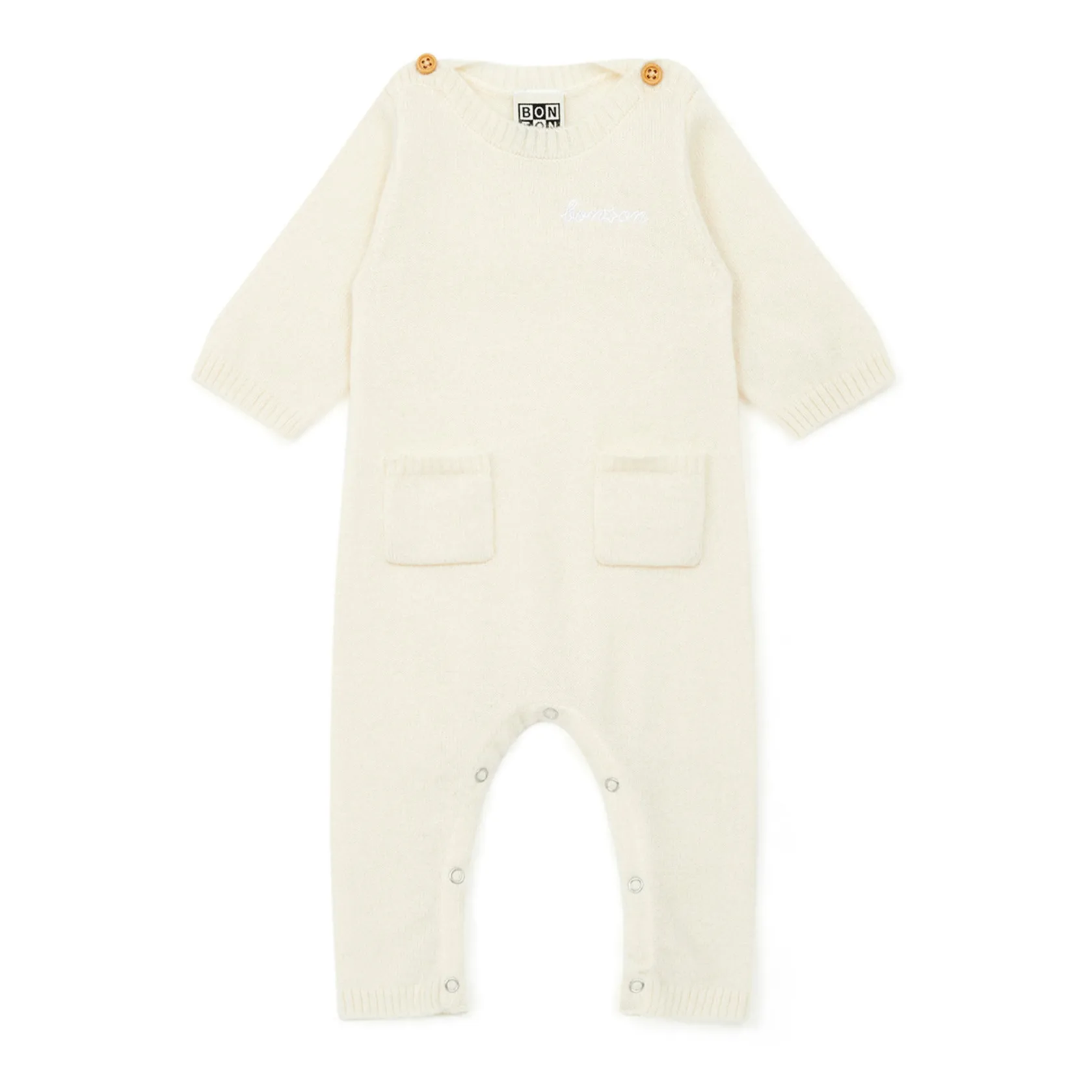 Bonton Ecru Cashmere Jumpsuit