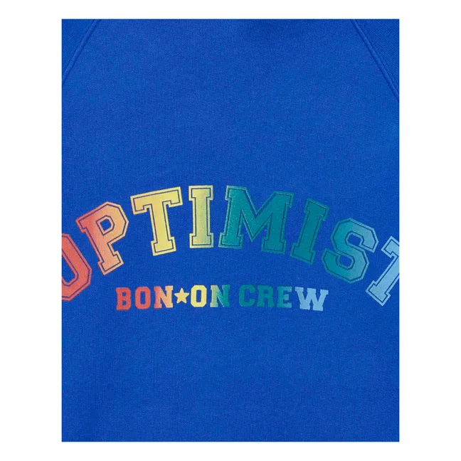 Optimist Sudadera con capucha de algodón orgánico | Azul