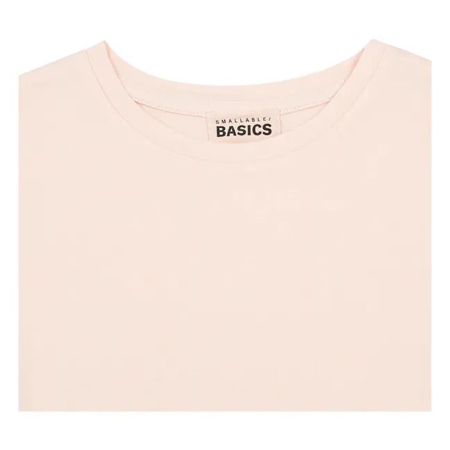 Organic Cotton T-shirt | Powder pink