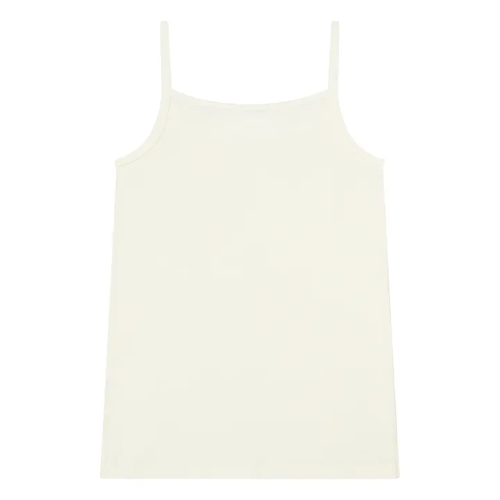 Organic Cotton Nightgown | Off white- Product image n°2