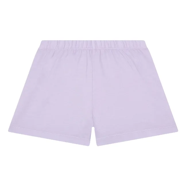 Organic Cotton Shorts | Lilac