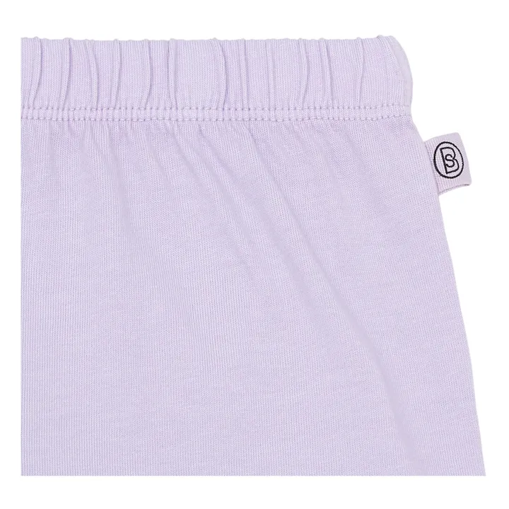 Pantalones cortos de algodón ecológico | Lila- Imagen del producto n°1