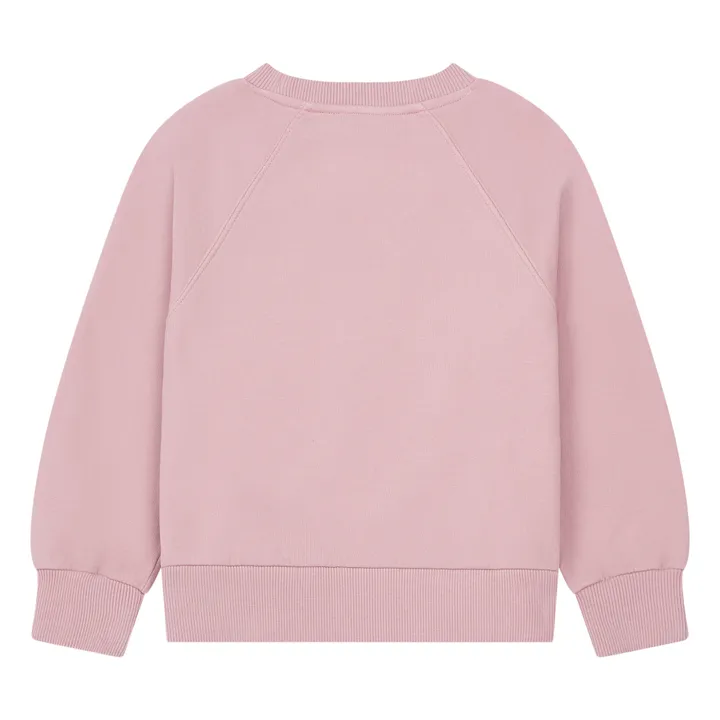 Raglan Organic Cotton Sweatshirt | Dusty Pink- Product image n°2
