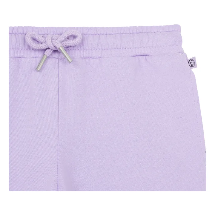 Loose Organic Cotton Joggers | Lilac- Product image n°1