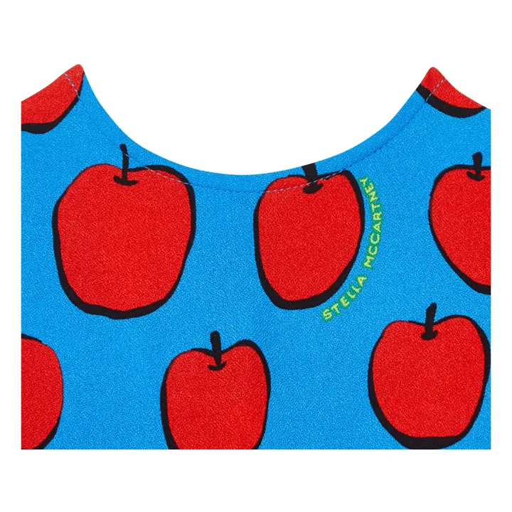 Conjunto con estampado de manzanas | Azul- Imagen del producto n°1