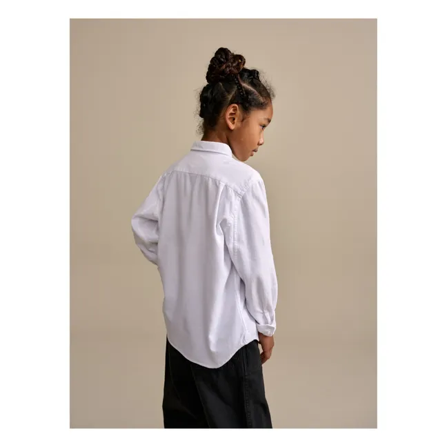 Camicia delicata, modello: Ganix | Bianco