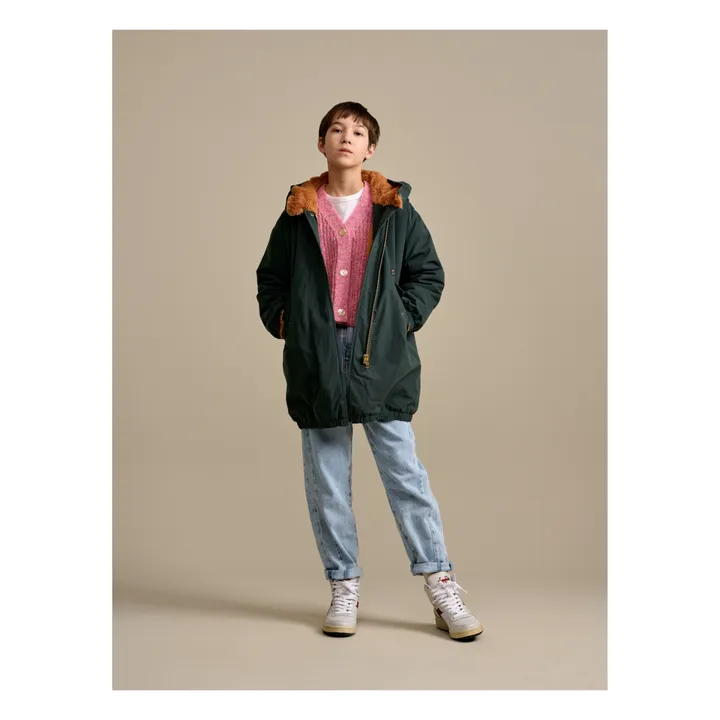 Harbour Fleece-Lined Parka | Green- Product image n°1