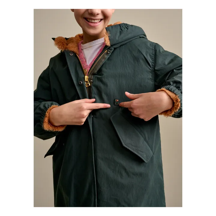Harbour Fleece-Lined Parka | Green- Product image n°3