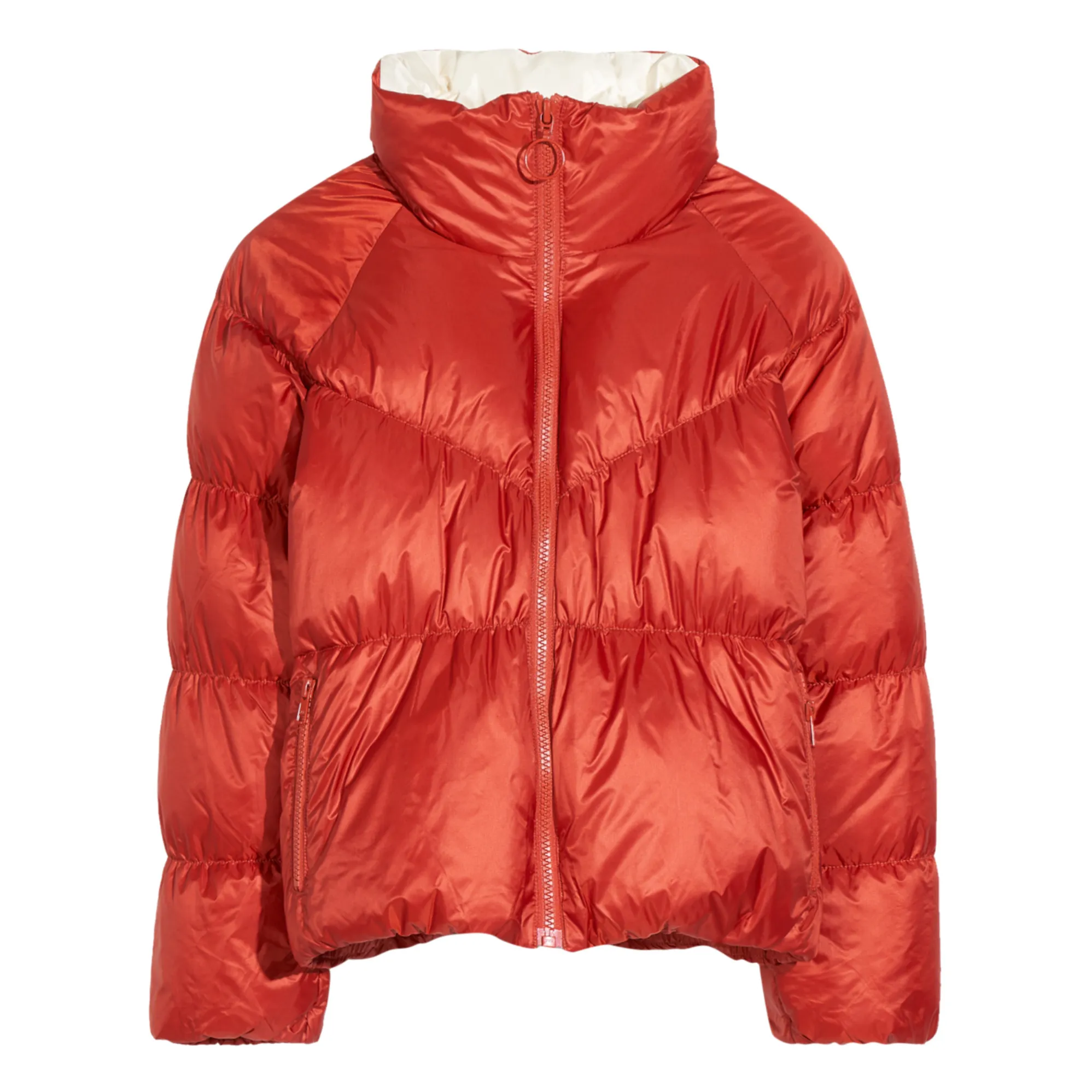 Bellerose Red Hoover Puffer Jacket