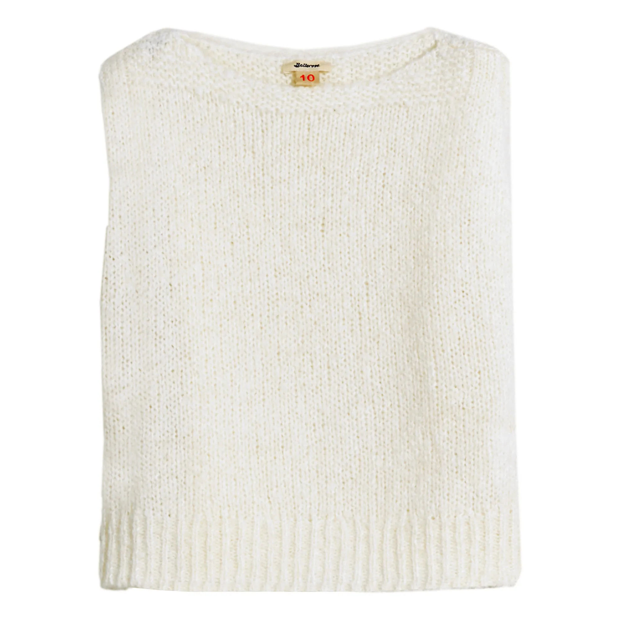 Bellerose White Rofo Alpaca Vest