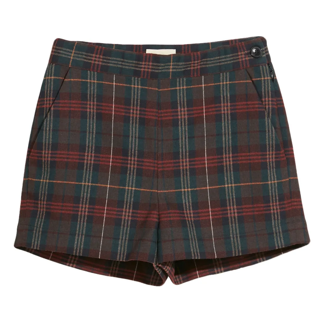 Bellerose Dark Green Adelle Shorts