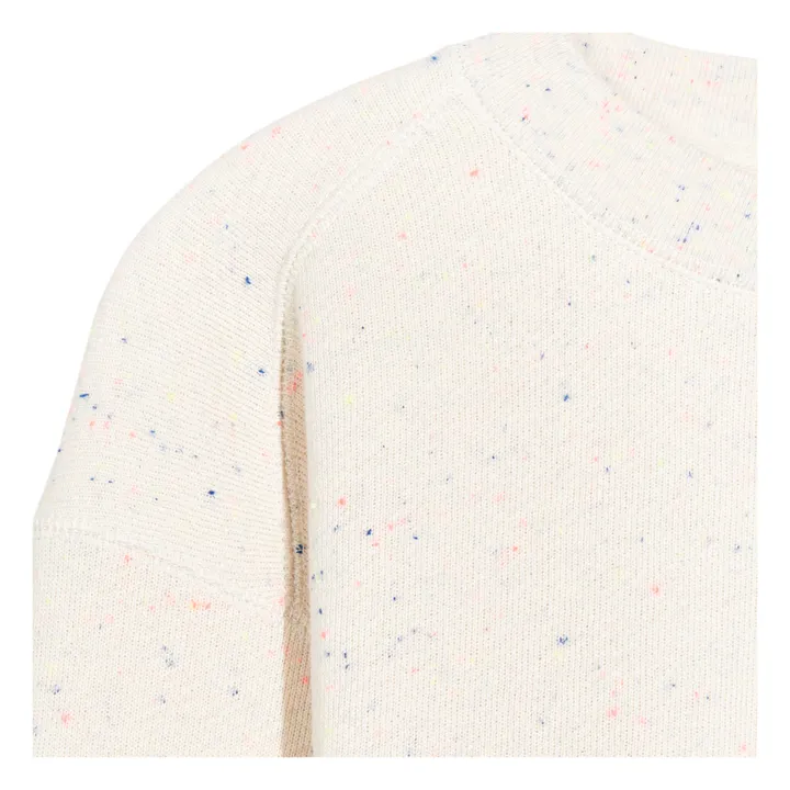 Fadem Speckled Sweatshirt | Ecru- Product image n°5