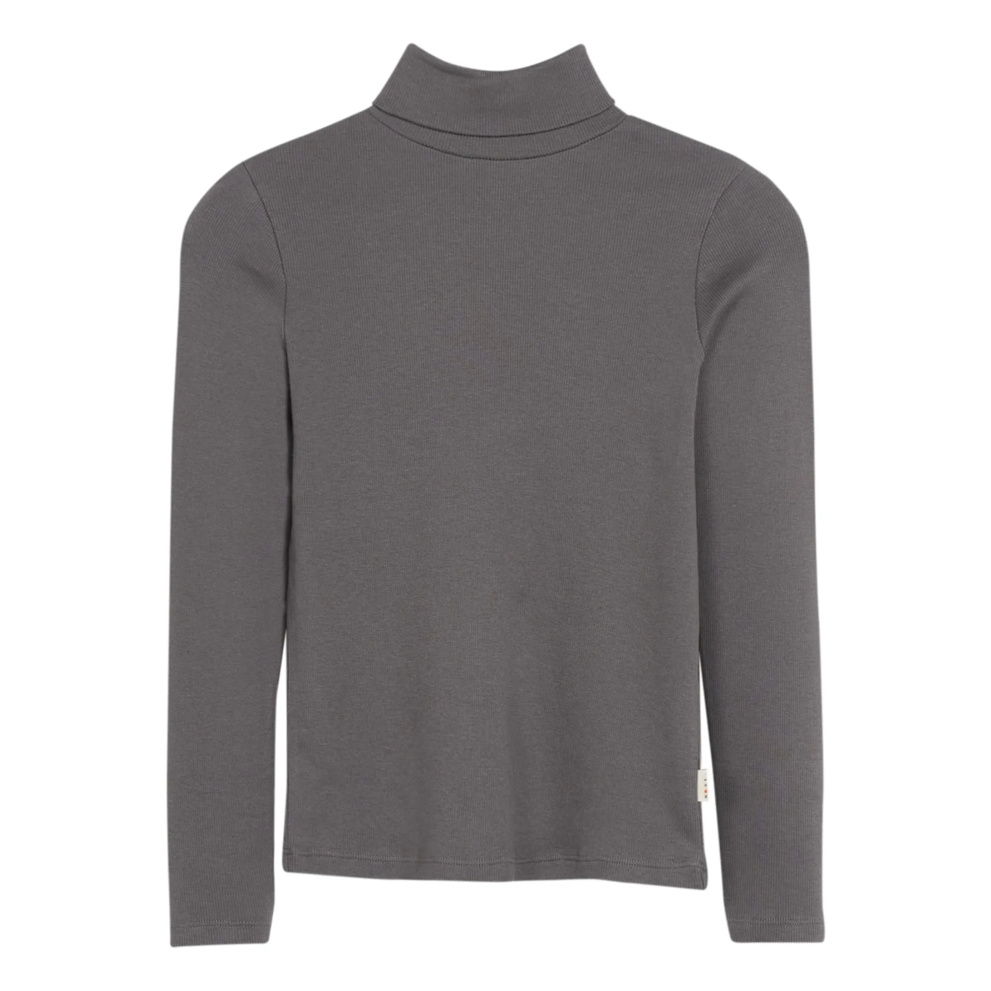 Bellerose Charcoal Grey Velfie Organic Cotton Turtleneck