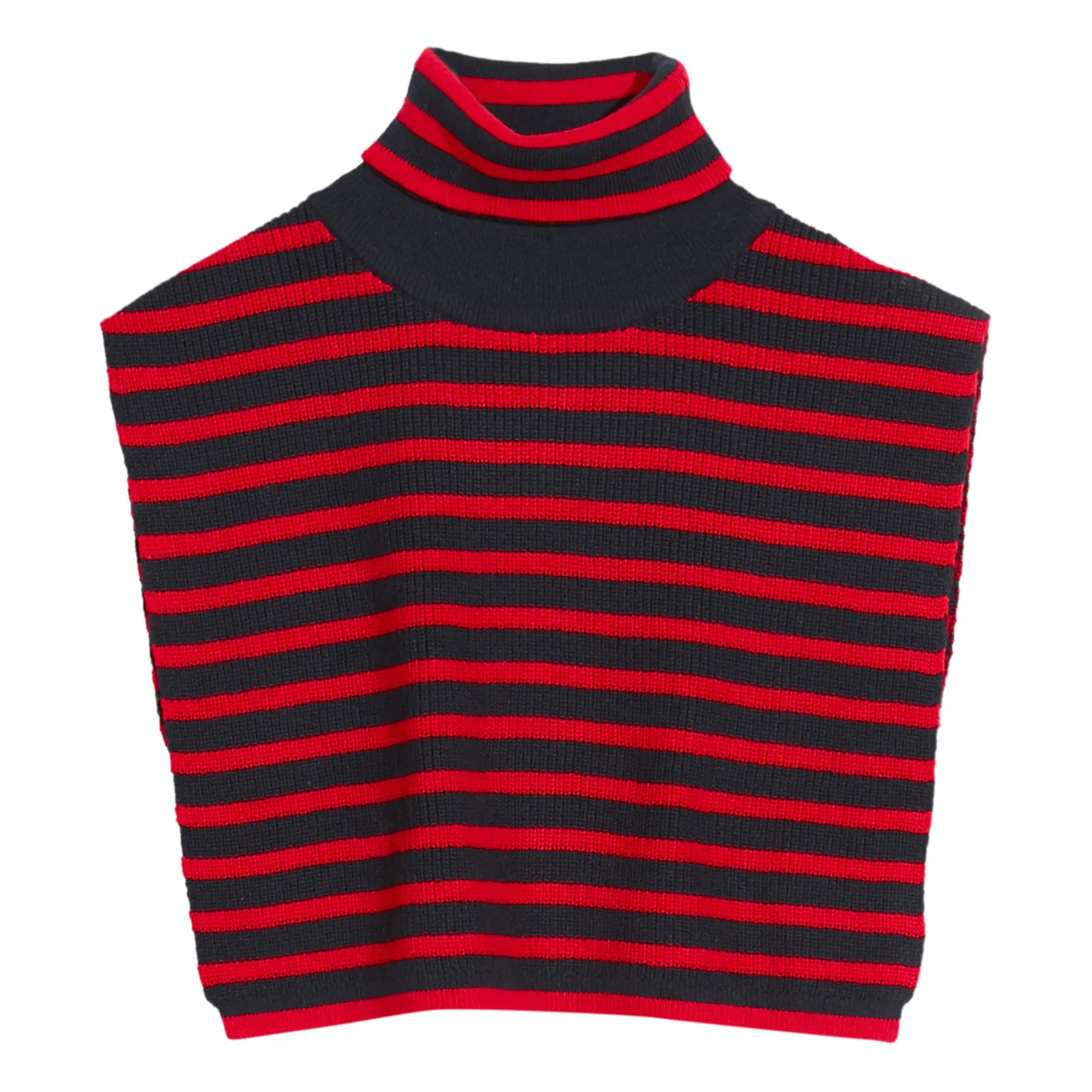 Bellerose Navy Blue Gouba Collar