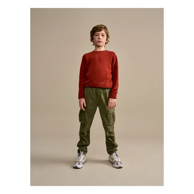 Pantalon Cargo Pazy  | Vert kaki