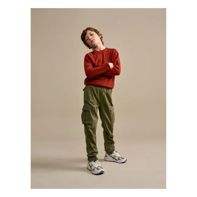 Pantalon Cargo Pazy  | Vert kaki