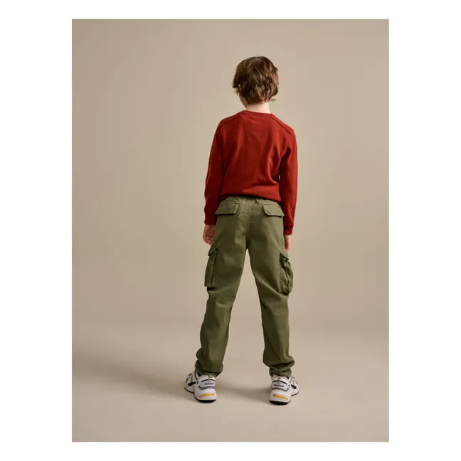 Pantalon Cargo Pazy  | Vert kaki