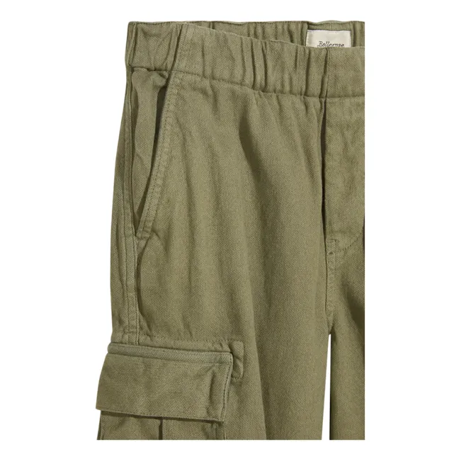 Pantalon Cargo Pazy  | Vert kaki