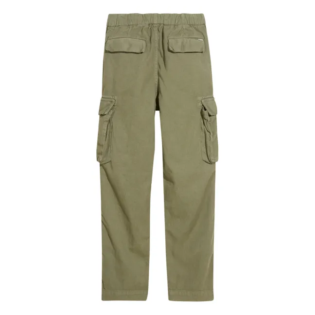 Pantalon Cargo Pazy  | Vert kaki