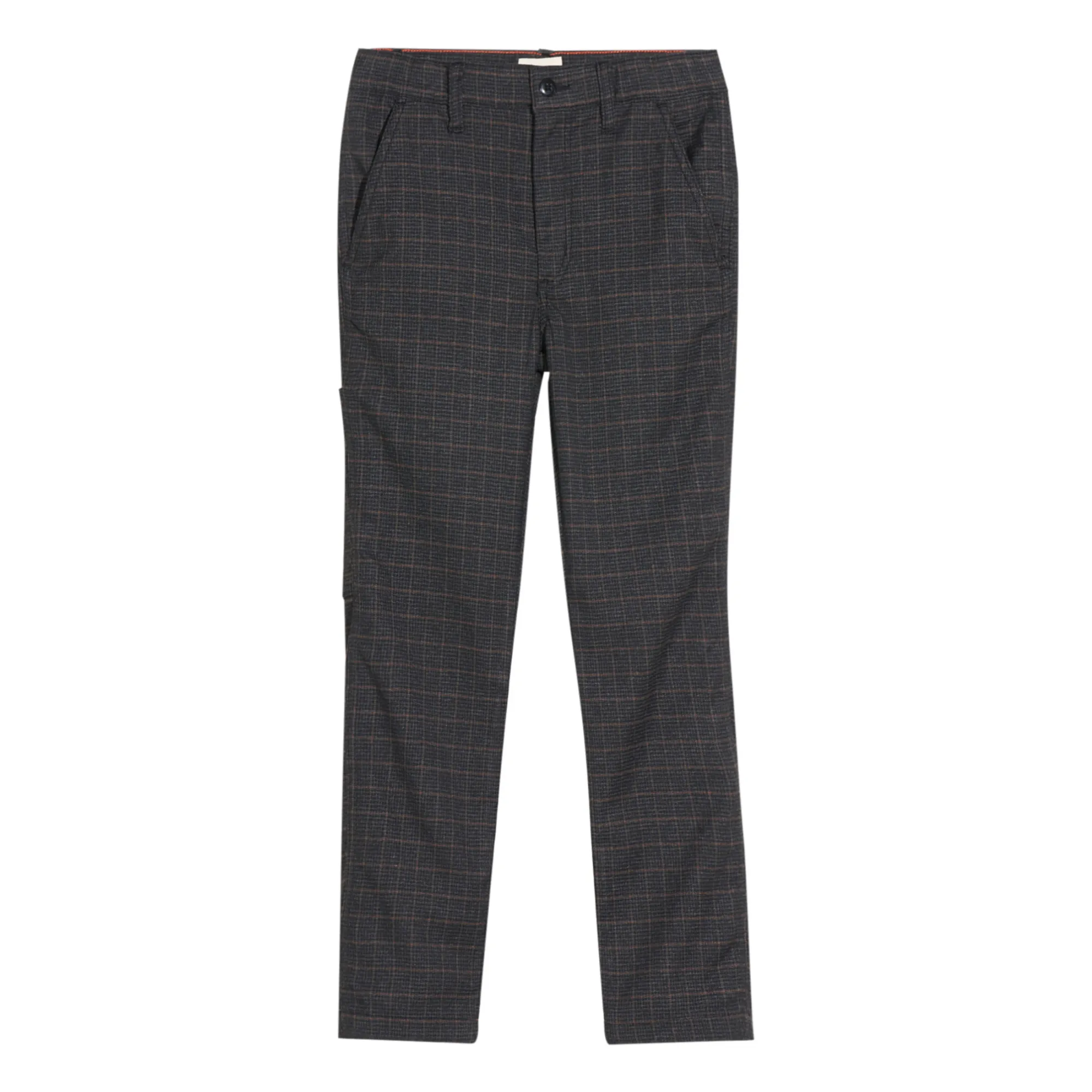Bellerose Black Painters Straight-Leg Trousers