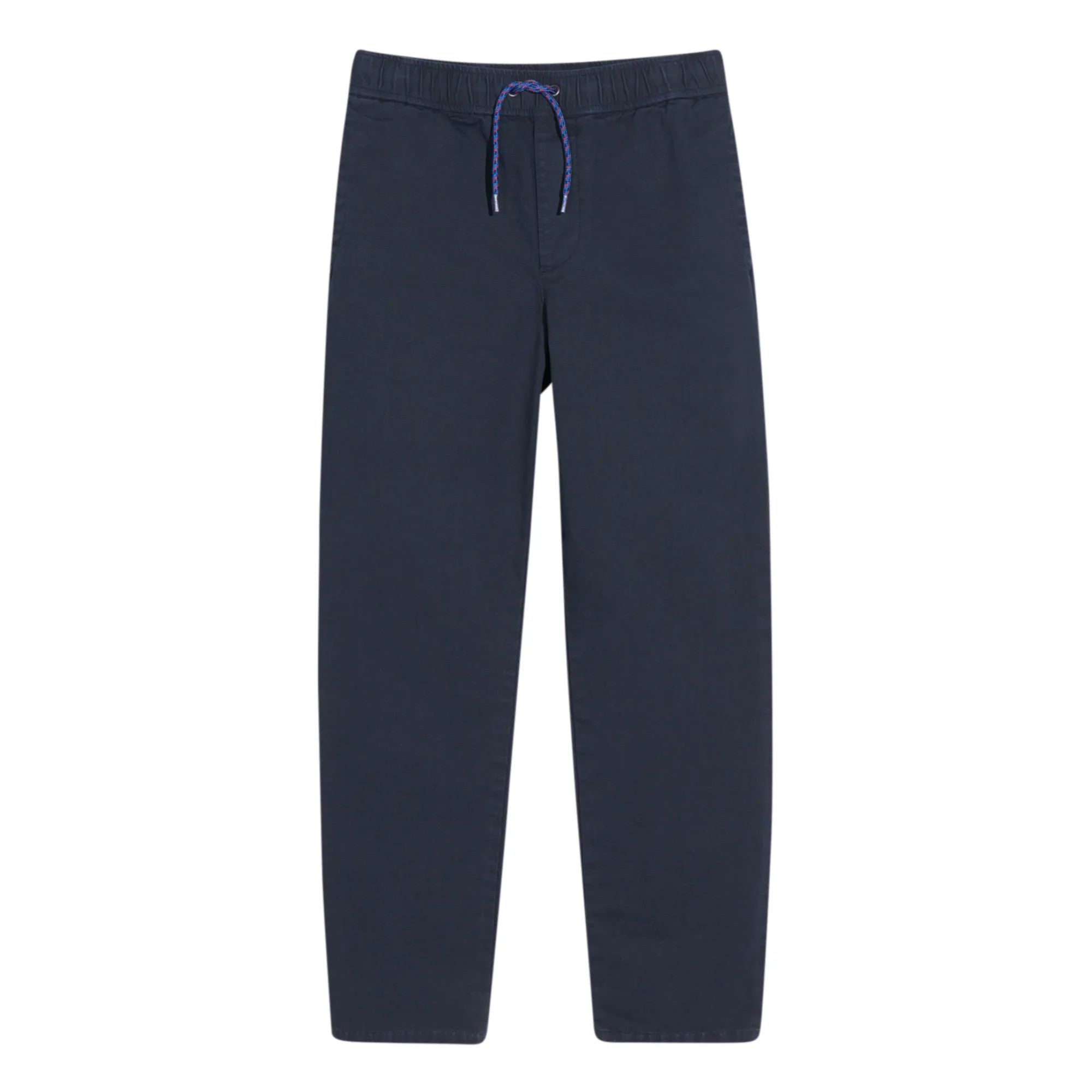 Bellerose Navy Blue Pharel Straight-Leg Trousers