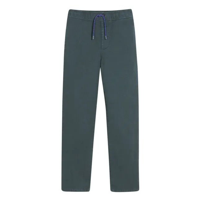 Pantalon Droit Pharel | Vert foncé