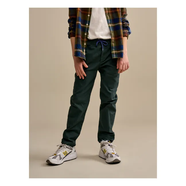Pantalon Droit Pharel | Vert foncé