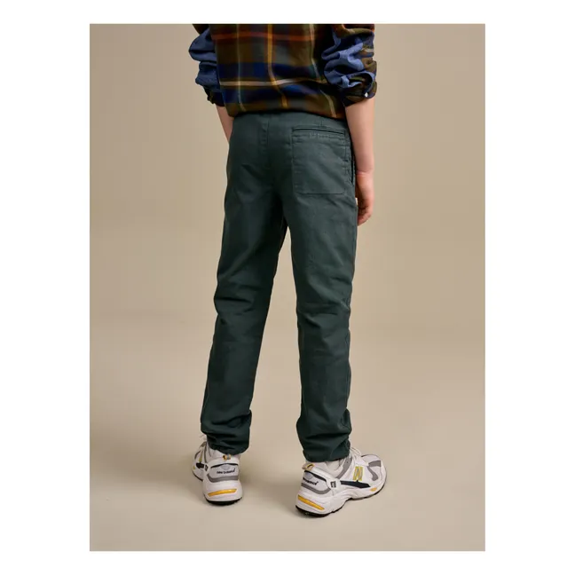 Pantalon Droit Pharel | Vert foncé