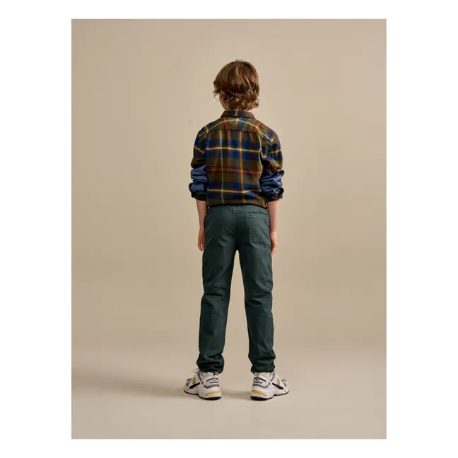 Pantalon Droit Pharel | Vert foncé