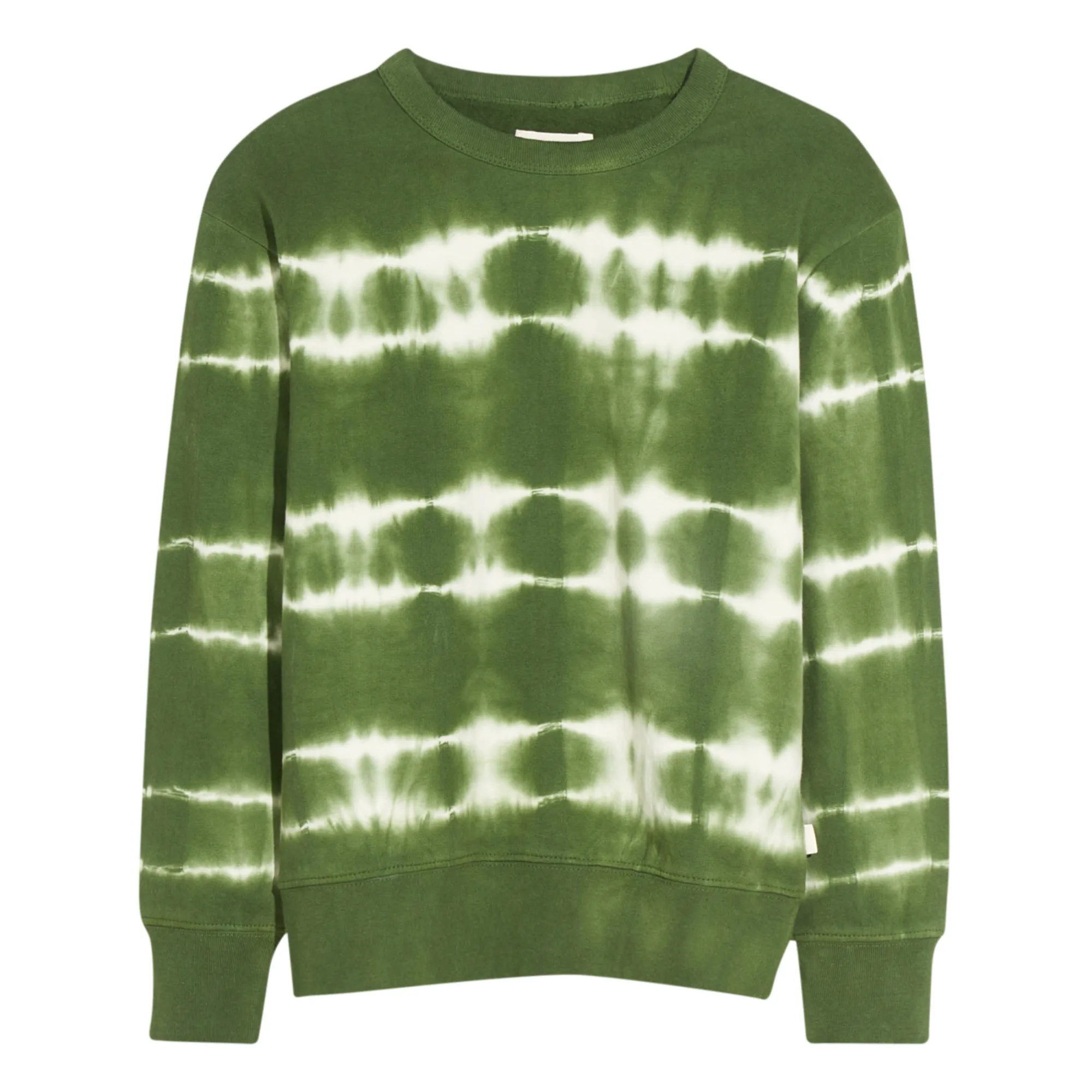 Bellerose Green Binch Organic Cotton Tie-Dye Sweatshirt