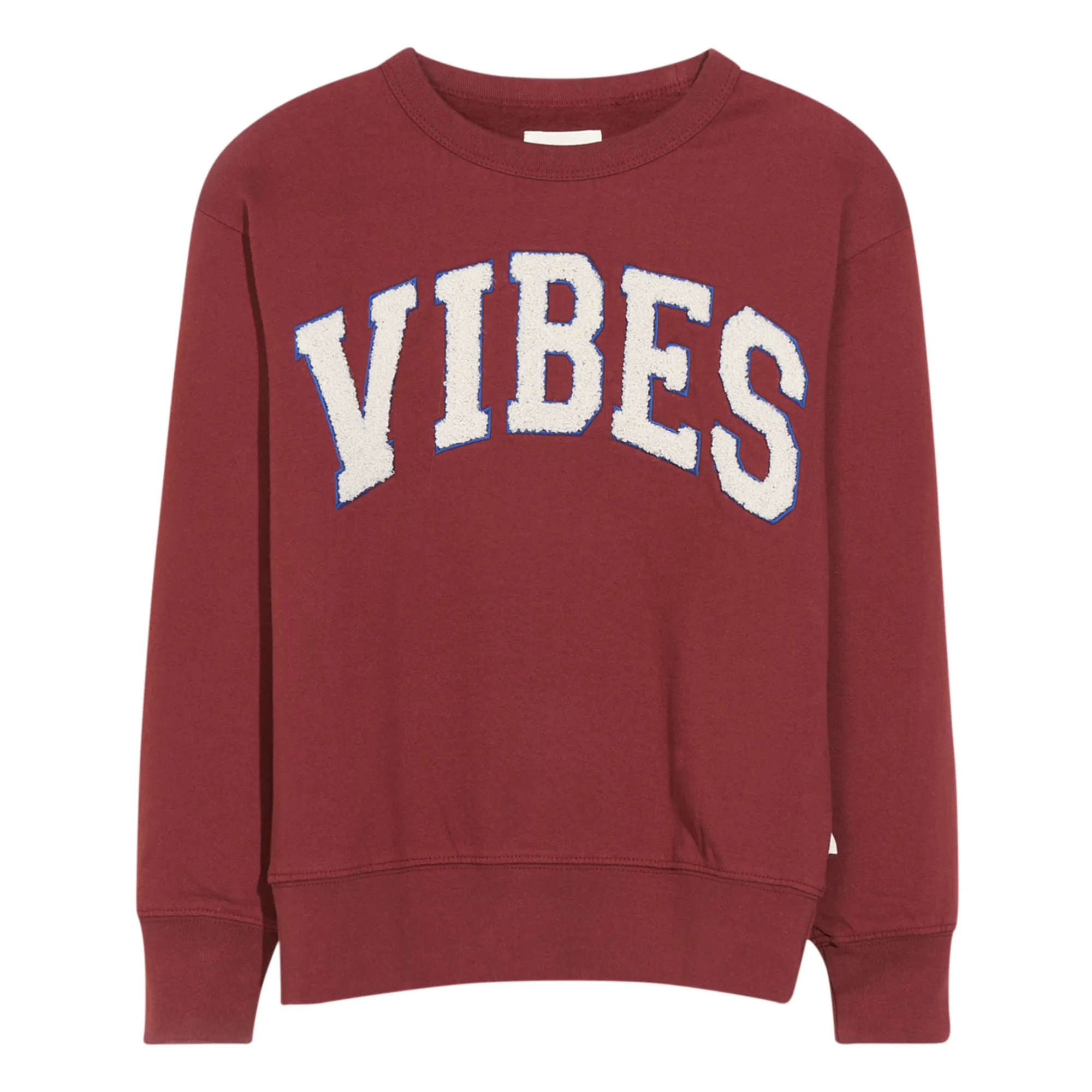 Bellerose Burgundy Binch Organic Cotton Sweatshirt