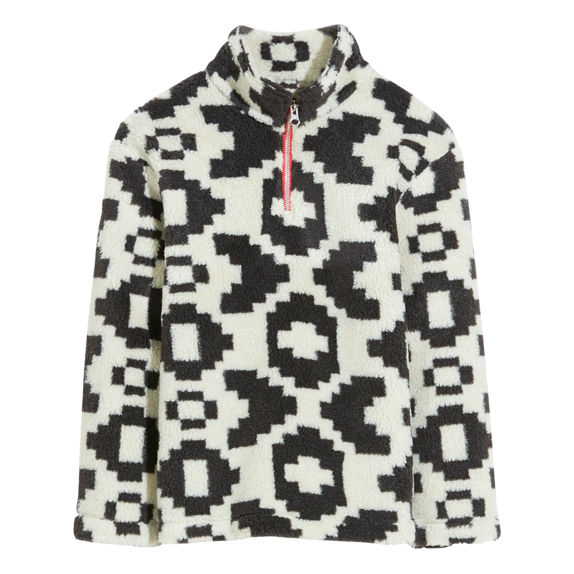 Bellerose Ecru Ajax Polar Fleece Sweatshirt