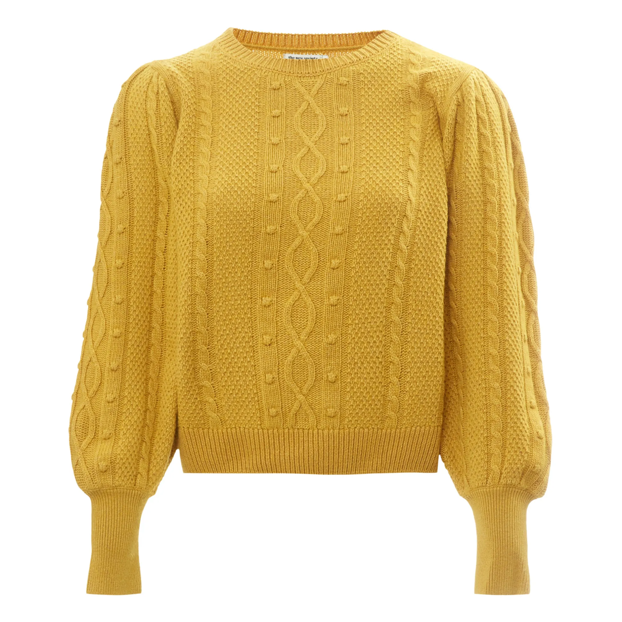 The New Society Women's Mustard Lourdes Jumper - ’S Collection