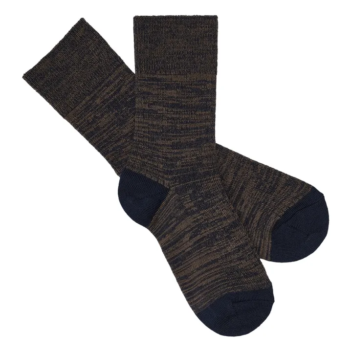 Lote de 2 pares de calcetines | Marrón- Imagen del producto n°1