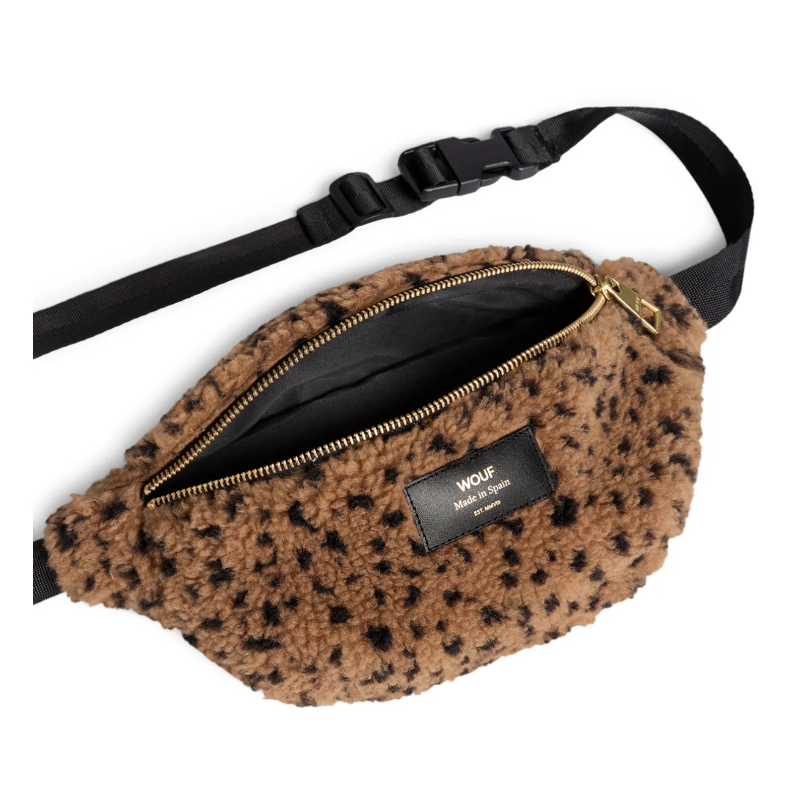 Wouf Belt Bag Teddy Edition Leopard Smallable - Main Image