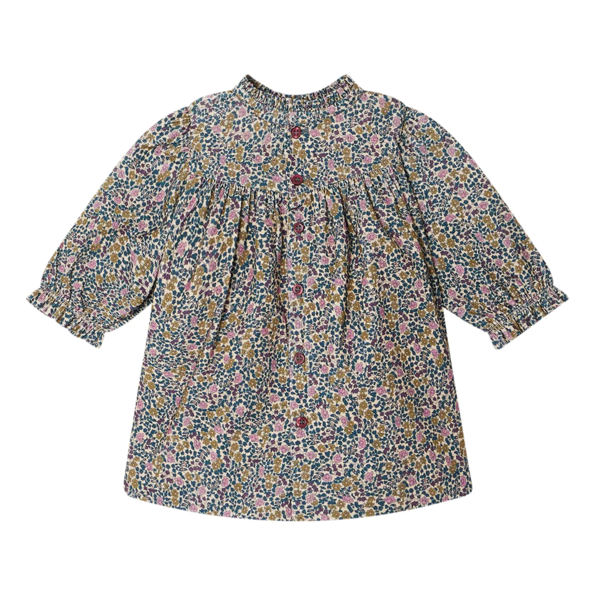 Bonpoint Ink Delphini Exclusive Liberty Print Corduroy Dress