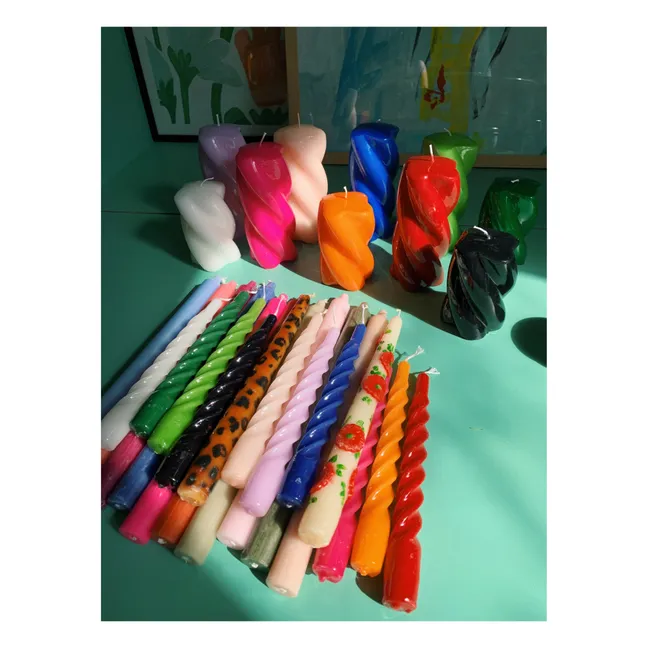 Bougies Léopard - Set de 2 | Léopard