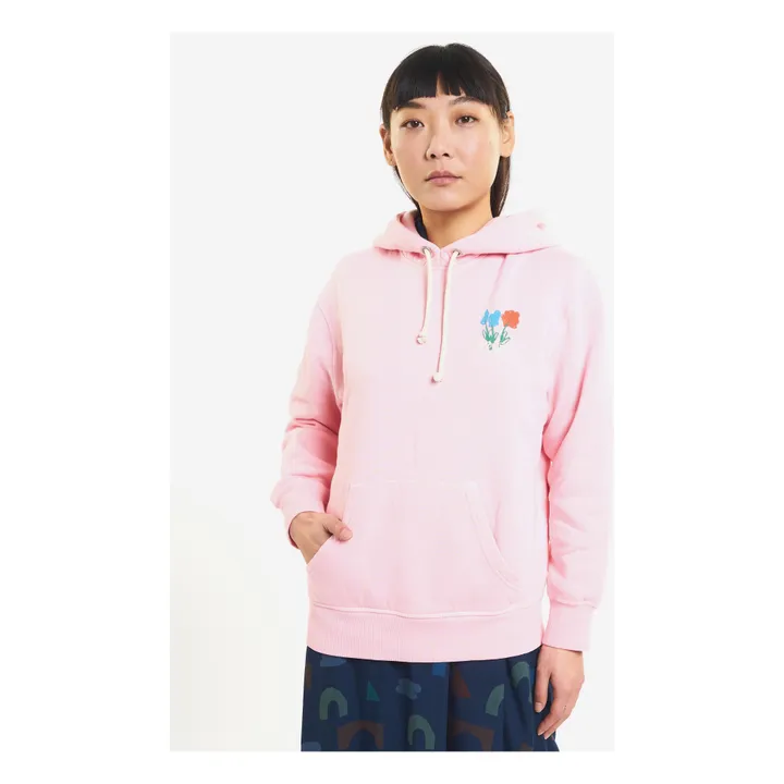 Responsible Cotton Hoodie - Women’s Collection  | Pink- Product image n°2
