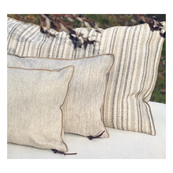 Coussin outdoor Santa fe | Chanvre- Image produit n°1