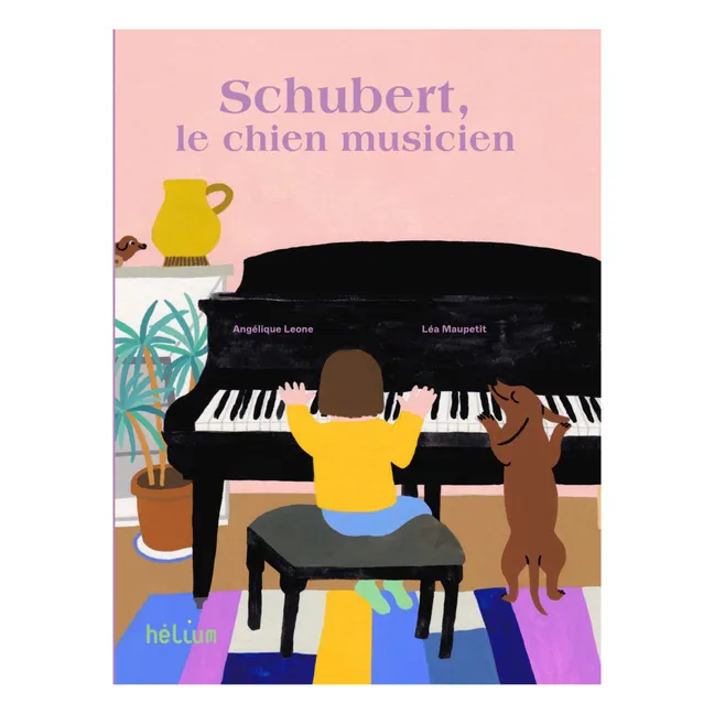 Livre Schubert le chien musicien - A. Leone & L. Maupetit