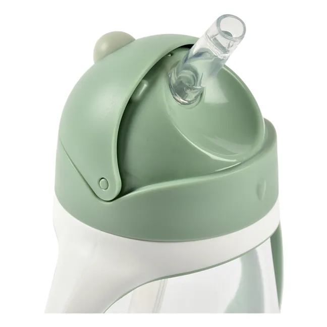 Taza con pajita -300 ml | Salvia