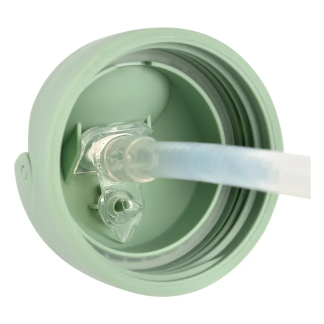 Tazza con cannuccia-300 ml | Salvia
