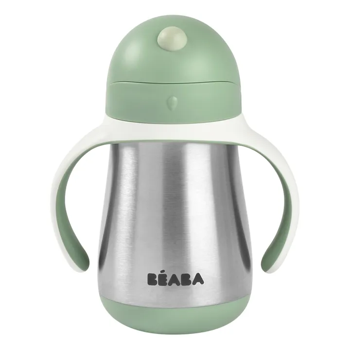 Tasse paille en inox - 250 ml | Sauge- Image produit n°4